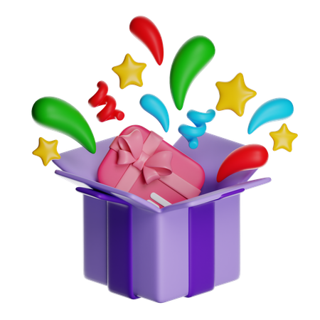 Escena de desempaquetado  3D Icon