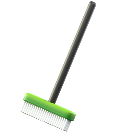 Escoba  3D Icon