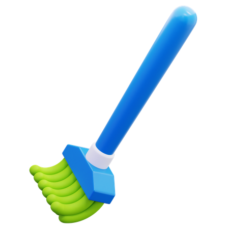 Escoba  3D Icon