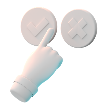 Escolha  3D Icon