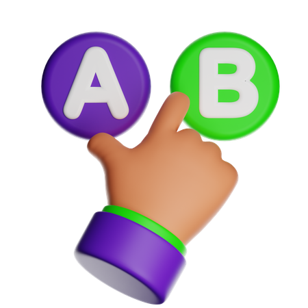 Escolha  3D Icon