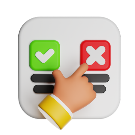 Escolha  3D Icon
