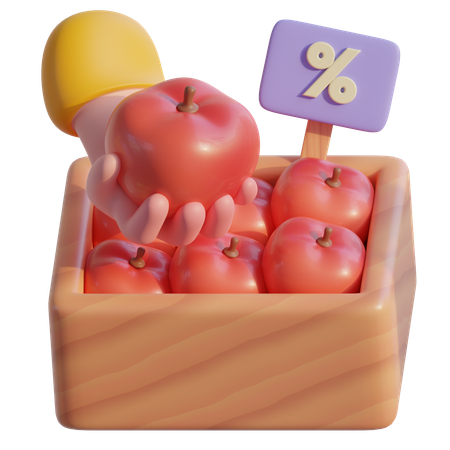 Escolha frutas  3D Icon