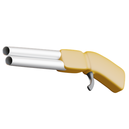 Arma de fuego  3D Icon