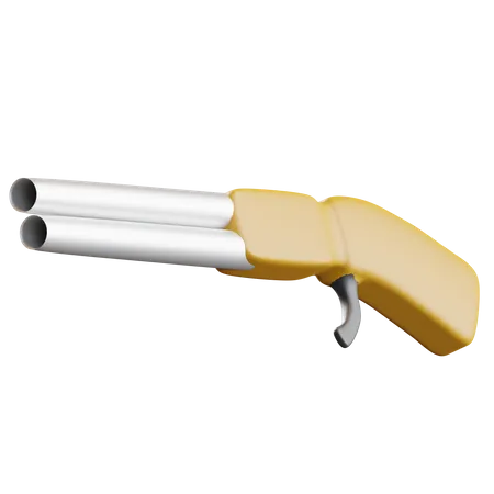 Arma de fuego  3D Icon