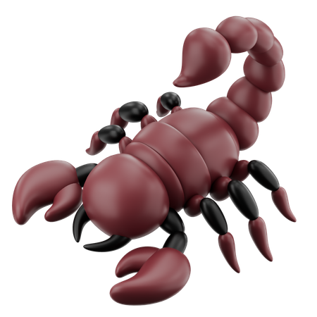 Escorpião  3D Icon