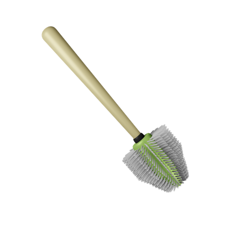 Escova de banheiro  3D Icon
