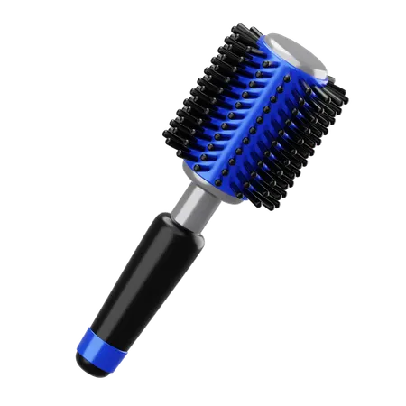 Escova de rolo de cabelo  3D Icon