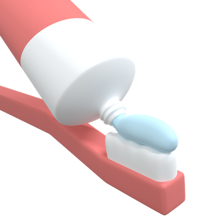 Escova de dente  3D Icon