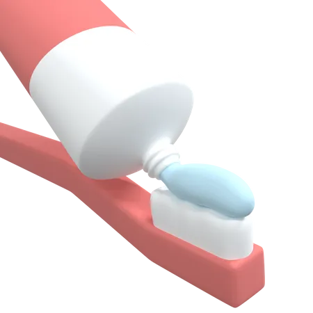 Escova de dente  3D Icon