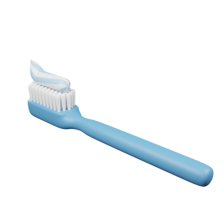 Escova de dente  3D Icon