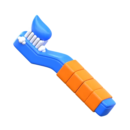 Escova de dente  3D Icon