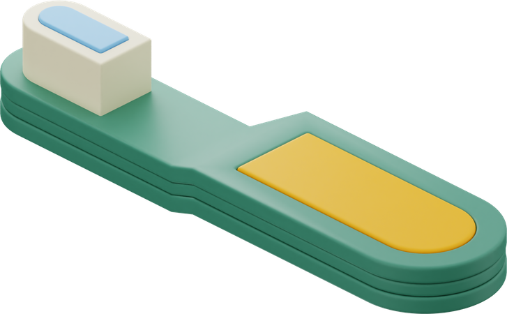 Escova de dente  3D Illustration