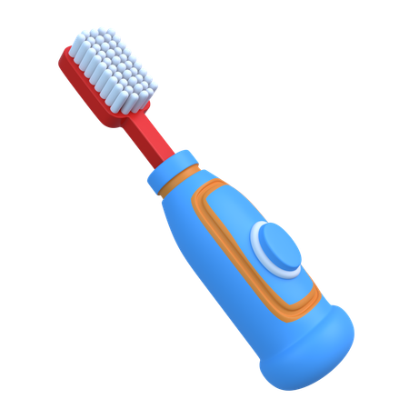 Escova de dentes elétrica  3D Icon