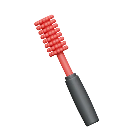 Escova de rolo de cabelo  3D Icon