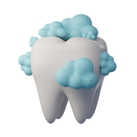 Escovando os dentes  3D Icon