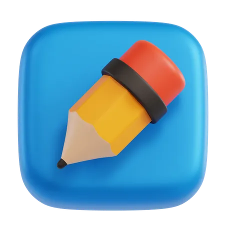 Escrever  3D Icon