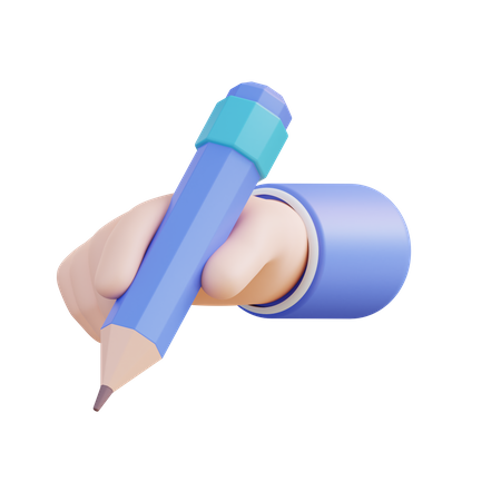 Escribir  3D Icon