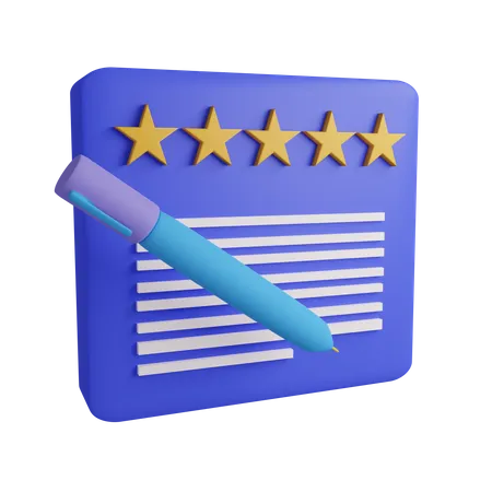 Escribir comentarios  3D Icon