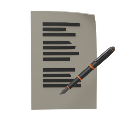 Escribir correo  3D Icon