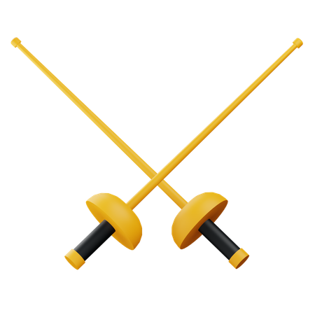 Escrime  3D Icon
