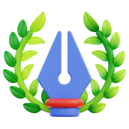 Escrita  3D Icon