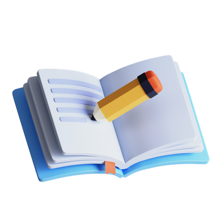 Escrita  3D Icon