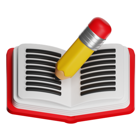 Escrita  3D Icon