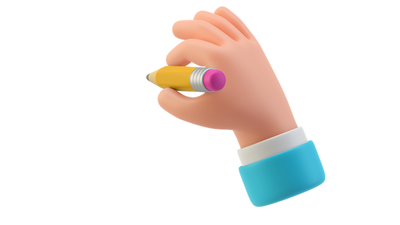 Escrita  3D Icon