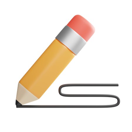 Escrita  3D Icon