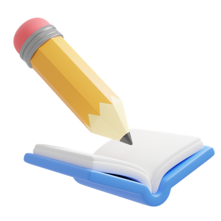 Escrita  3D Icon