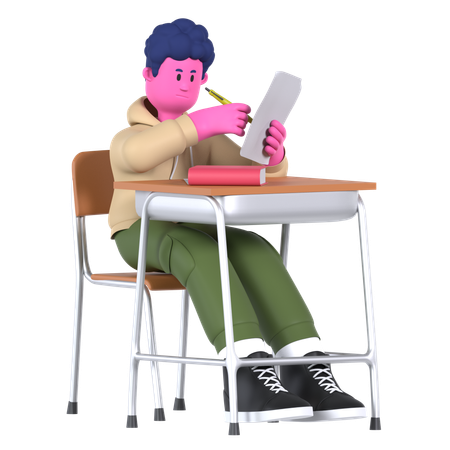 Escrita  3D Icon