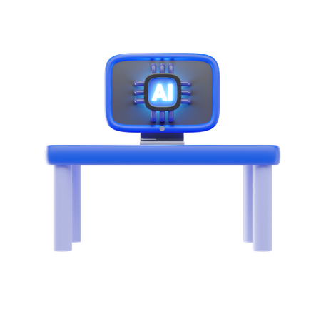 Escritorio  3D Icon