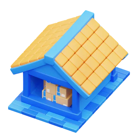 Escritório de logística de transporte  3D Icon