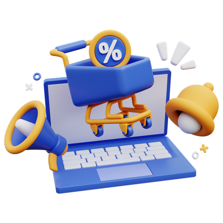 Escritorio de tienda  3D Icon