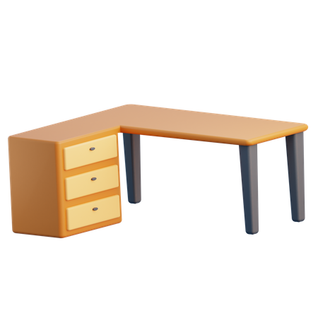 Escritorio del gerente  3D Icon