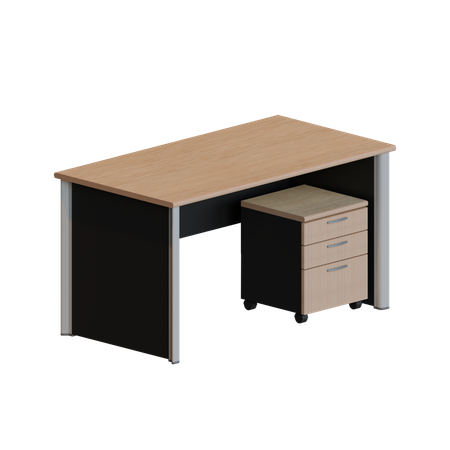 Escritorio del gerente  3D Icon