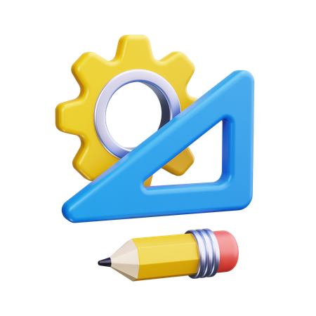 Escuadra  3D Icon