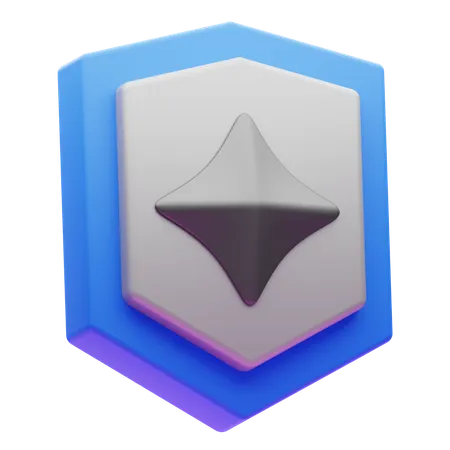 Escudo  3D Icon