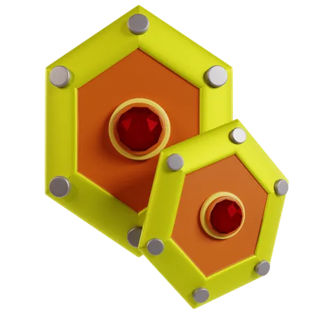 Escudo  3D Icon