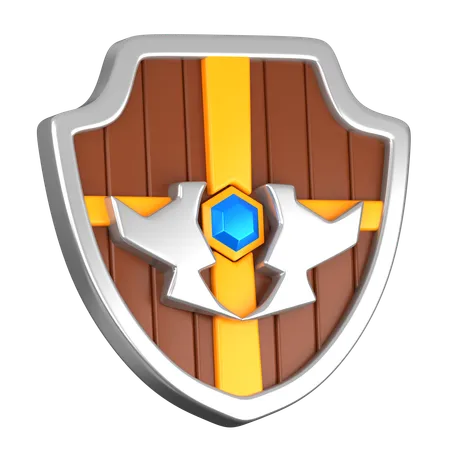 Escudo  3D Icon