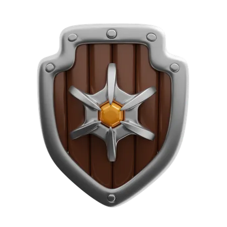 Escudo  3D Icon