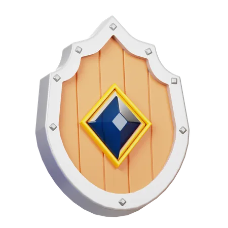 Escudo  3D Icon