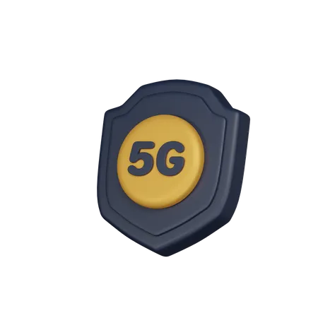 Escudo 5G  3D Icon