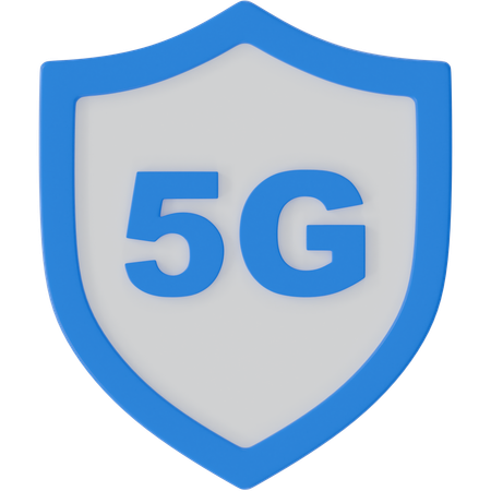 Escudo 5g  3D Icon