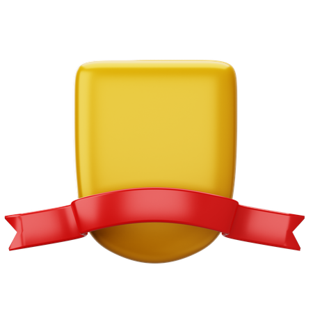 Medalha de escudo  3D Icon