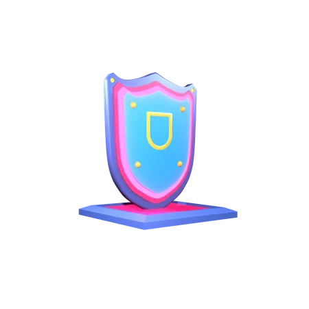 Escudo  3D Icon