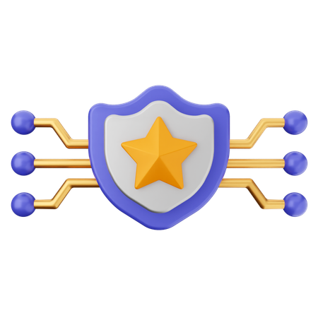 Escudo ai  3D Icon