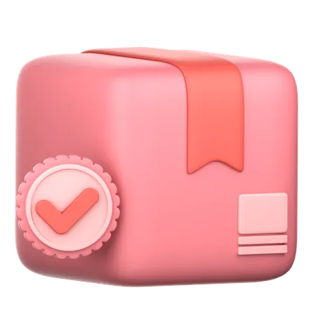 Escudo de caja  3D Icon