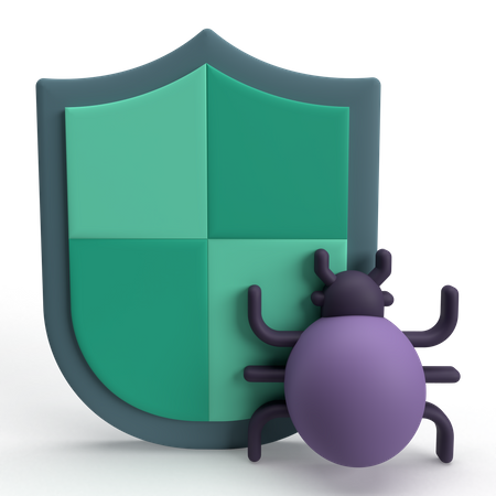 Escudo de insectos  3D Icon